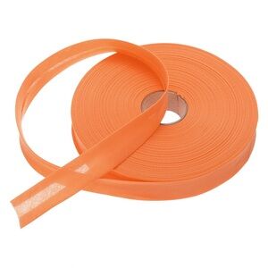 NEW 1” Single Fold Sewing Bias Tape Orange 50 Yards
Polyester Cotton - Washable